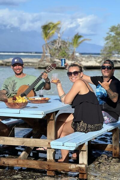 Moorea Reo Tours Lagon Tama'a Picnic Privé
